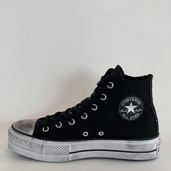 Converse CTAS Hi Lift Studded Women's Platform Sneakers A06450C NWT - Picture 3 of 6
